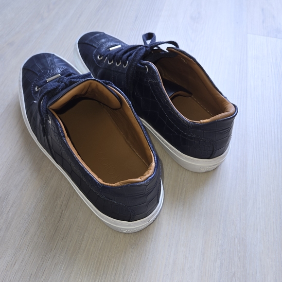 Jimmy Choo Leather Animal Print Men's Sneakers - Picture 5 of 11